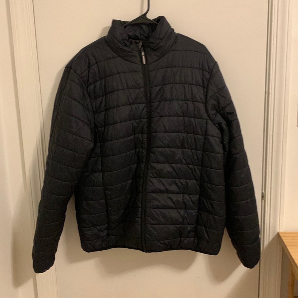 Goodfellow water resistant packable puffer coat